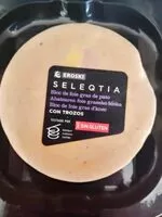 Mängden socker i Bloc de foie gras de pato con trozos