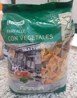 Mängden socker i Farfalle con vegetales