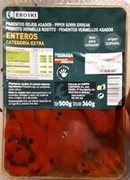 Mängden socker i Pimientos rojos asados enteros