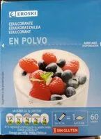 Mängden socker i Edulcorante en polvo