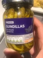 Mängden socker i Guindillas en vinagre