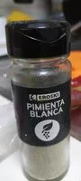 Mängden socker i Pimienta blanca