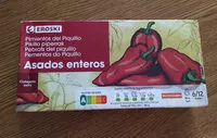 Mängden socker i Pimientos del piquillo