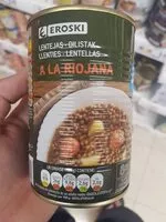 Mängden socker i Lentejas a la riojana