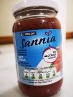 Mängden socker i Mermelada diet fresa