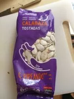 Mängden socker i Pipas de calabaza