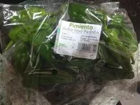 Mängden socker i Pimiento dulce tipo padrón