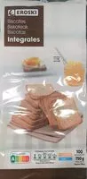 Mängden socker i Biscotes integrales