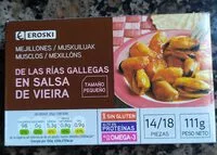 Mängden socker i Mejillones en salsa de vieira
