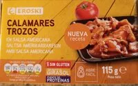 Mängden socker i Calamares trozos en salsa americana