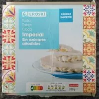 Mängden socker i Torta imperial sin azúcares