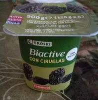 Mängden socker i Biactive con ciruelas