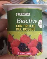 Mängden socker i Biactive con frutas del bosque