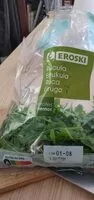 Mängden socker i Rúcula 100 gr