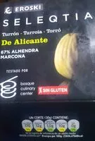 Mängden socker i Turrón de Alicante