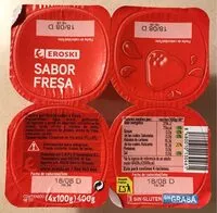 Mängden socker i Gelatina sabor fresa