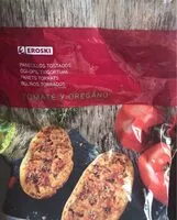 Mängden socker i Panecillos tostados con orégano y tomate