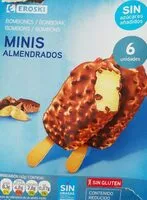 Mängden socker i Bombones minis almendrados
