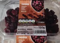 Mängden socker i Arándano rojo