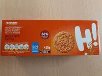 Mängden socker i Digestive avena