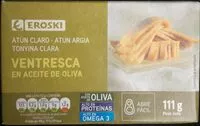 Mängden socker i Ventresca en aceite de oliva
