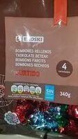 Mängden socker i Bombones rellenos surtidos
