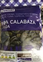 Mängden socker i Pipa calabaza cruda