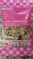 Mängden socker i Mix con arandanos