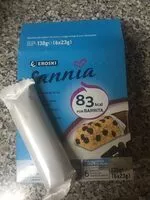 Mängden socker i Barritas de cereales con chocolate