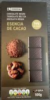 Mängden socker i Chocolate negro 74% esencia de cacao