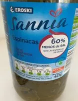 Mängden socker i Espinacas