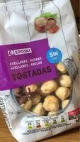 Mängden socker i Avellanas tostadas