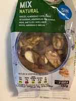 Mängden socker i Mix natural