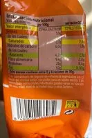 Mängden socker i Cacahuetes fritos