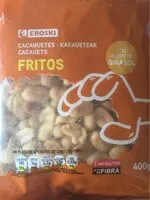 Mängden socker i Cacahuetes fritos