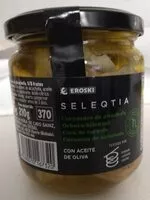 Mängden socker i Corazones de alcachofa con aceite de oliva