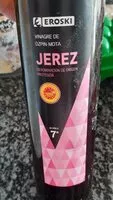 Mängden socker i Vinagre de jerez