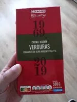 Mängden socker i Crema verduras con aceite de oliva extra 1%