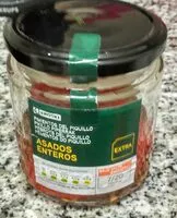 Mängden socker i Pimientos asados enteros