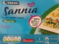 Mängden socker i Lasaña vegetal