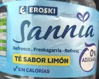 Mängden socker i Refresco de té sabor limón sin azucares