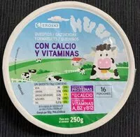 Mängden socker i Quesitos con calcio y vitaminas