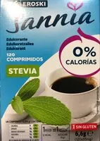 Mängden socker i Stevia comprimidos