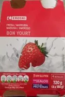 Mängden socker i Yogurt bebible fresa