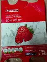 Mängden socker i Bon yourt fresa