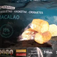 Mängden socker i Croquetas de bacalao congeladas