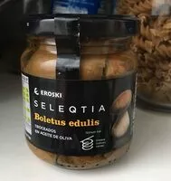 Mängden socker i Boletus edulis en aceite de oliva
