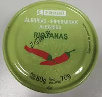 Mängden socker i Alegrías riojanas