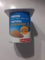 Mängden socker i Yogur natural azucarado caña de azúcar
