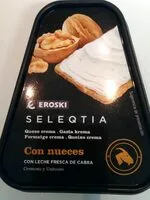 Mängden socker i Queso crema con nueces